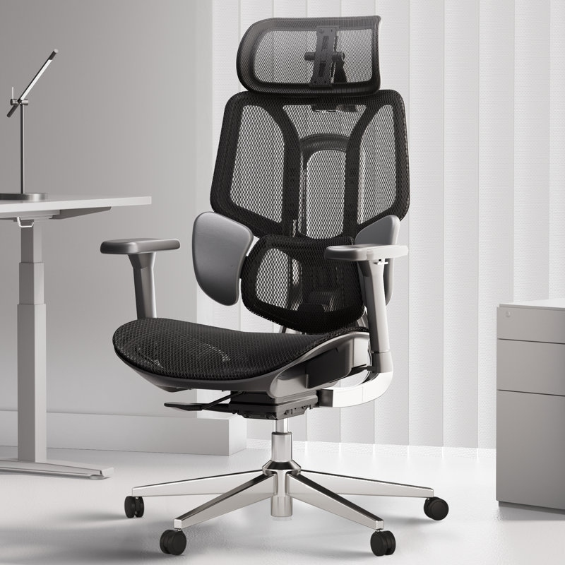 Inbox Zero Makyla Hbada E3 Ergonomic Office Chair with Tilt Inbox Zero Makyla Hbada E3 Ergonomic Office Chair with Tilt